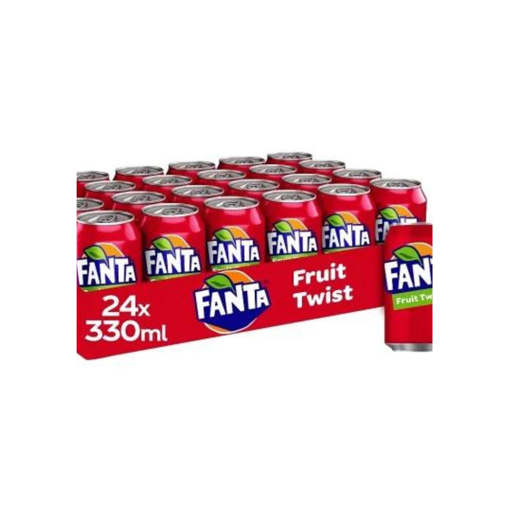 Untitled design (3) Fanta Fruit Twist Can 330ML - Image 1