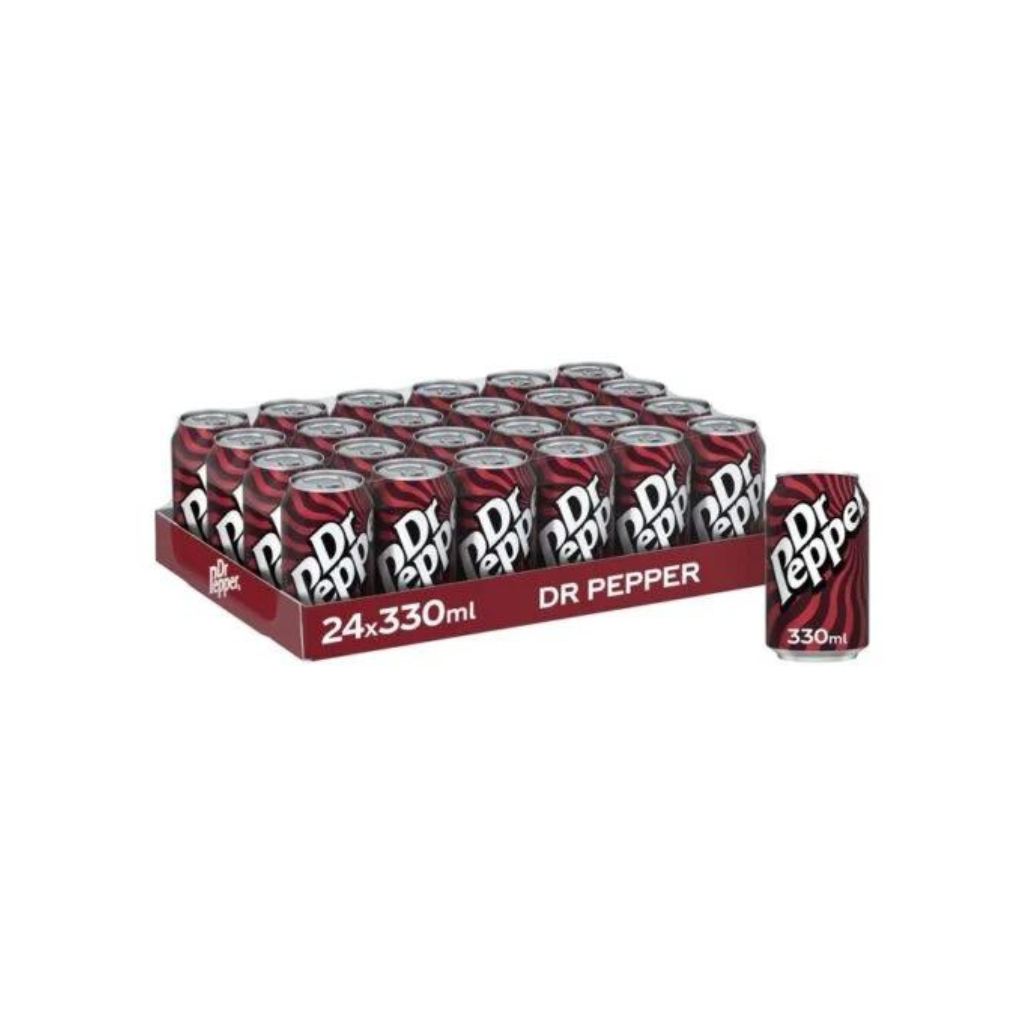 Untitled design (4) Dr Pepper Drink 24x330ml - Image 1