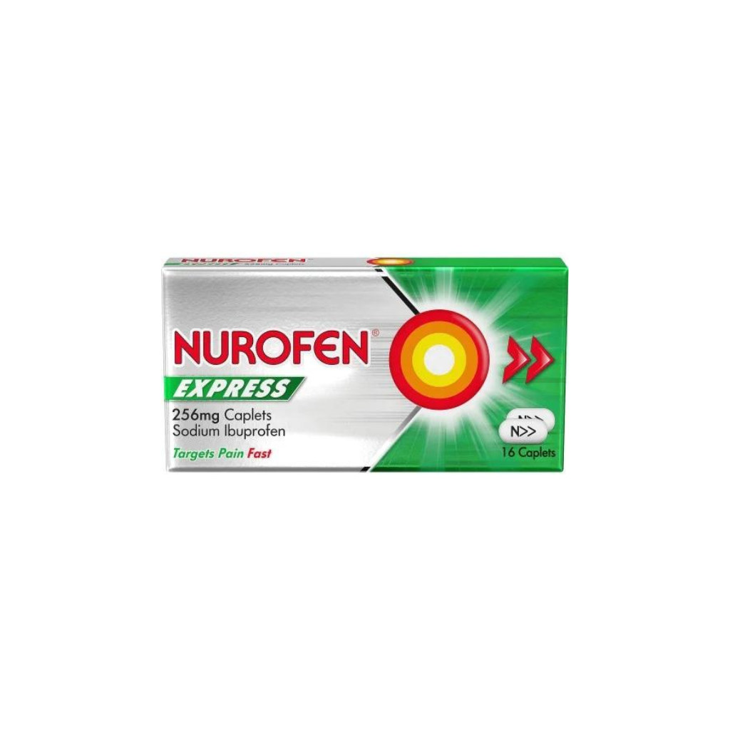 Untitled design (6) Nurofen Express 256mg 1X16c - Image 1