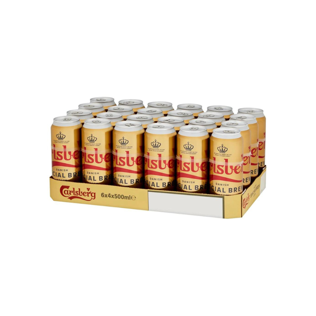Untitled design (97) Carlsberg Special Brew Lager 24x500ml 7.5% - Image 1