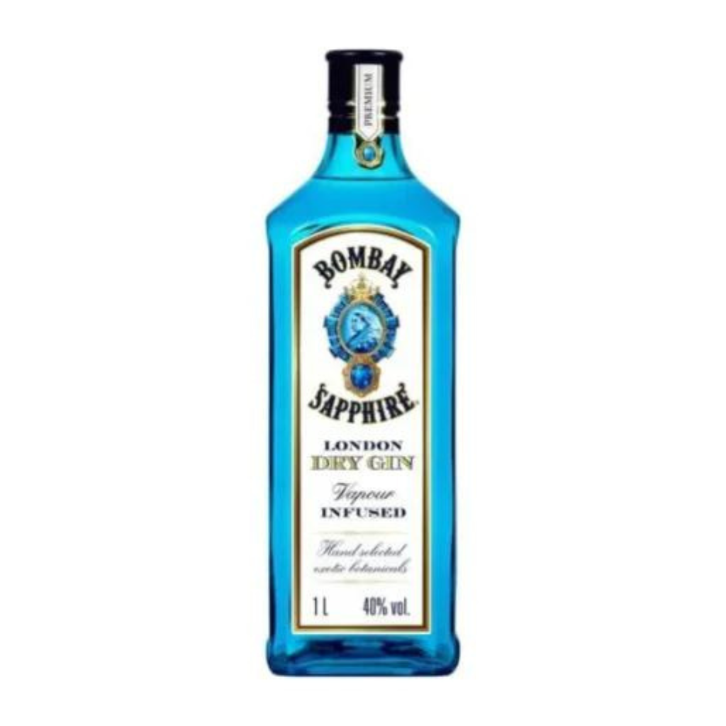 Untitled design - 2024-05-03T202916.977 Bombay Sapphire London Dry Gin 1x1L 40% - Image 1