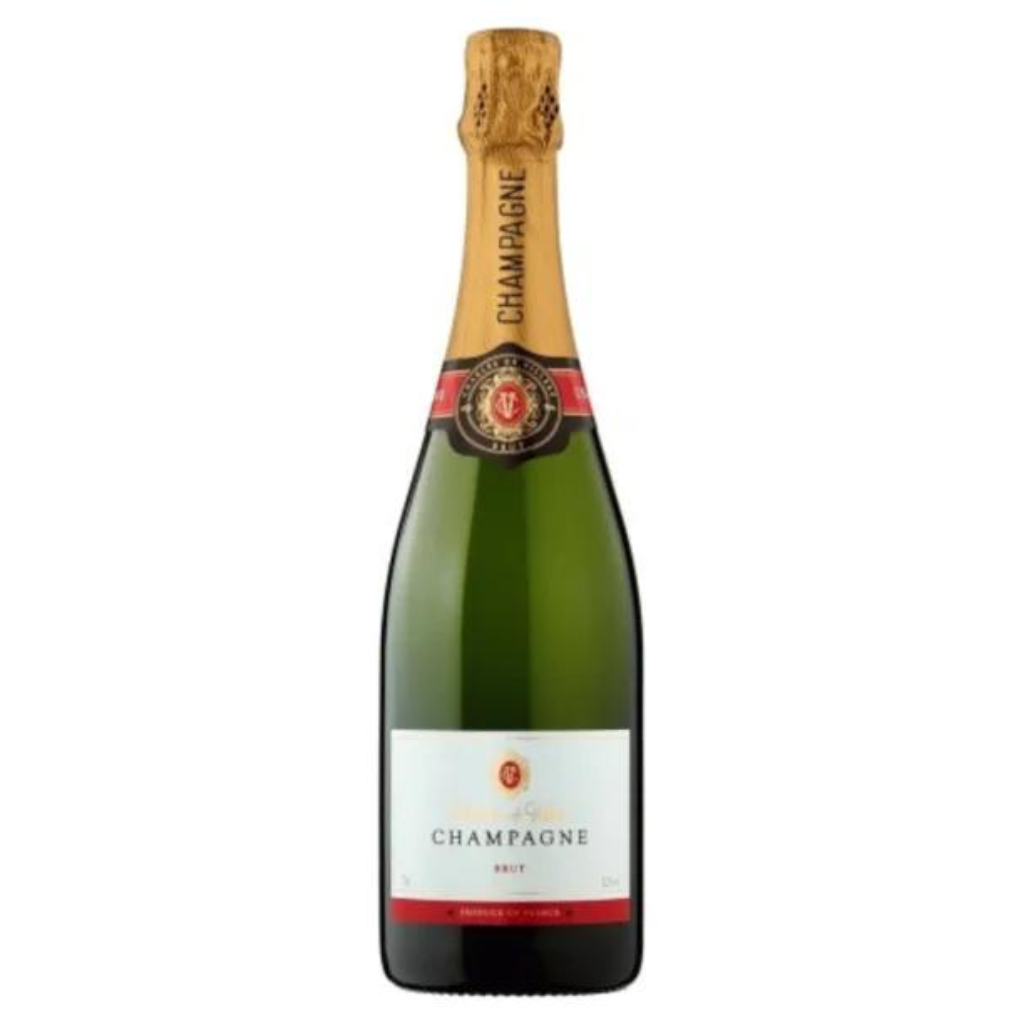 Untitled design - 2024-05-04T180917.059 Charles De Villers Champagne Brut 75CL 12.5% - Image 1