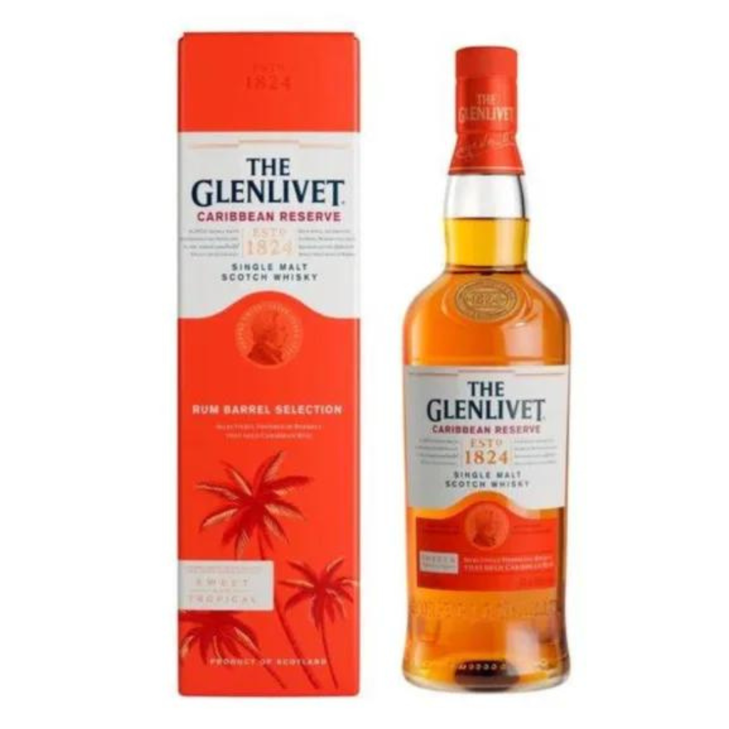 Untitled design - 2024-05-04T190228.837 The Glenlivet Caribbean Reserve Single Malt Scotch Whisky 70cl - Image 1