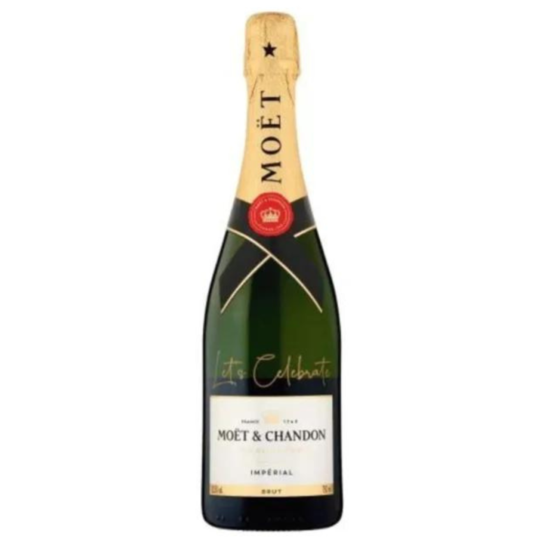 Moet & Chandon Imperial Brut Champagne Let's Celebrate 75CL