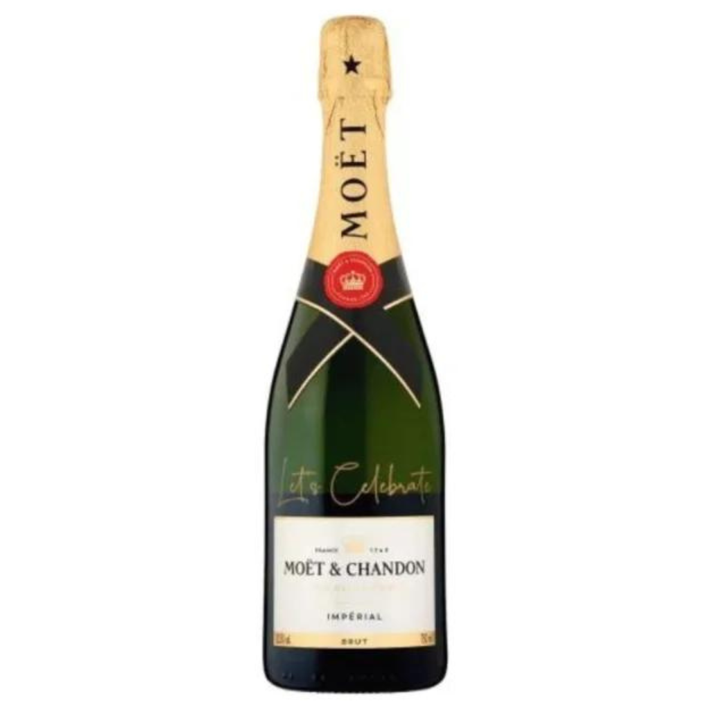 Untitled design - 2024-05-04T193336.334 Moet & Chandon Imperial Brut Champagne Let's Celebrate 75CL - Image 1