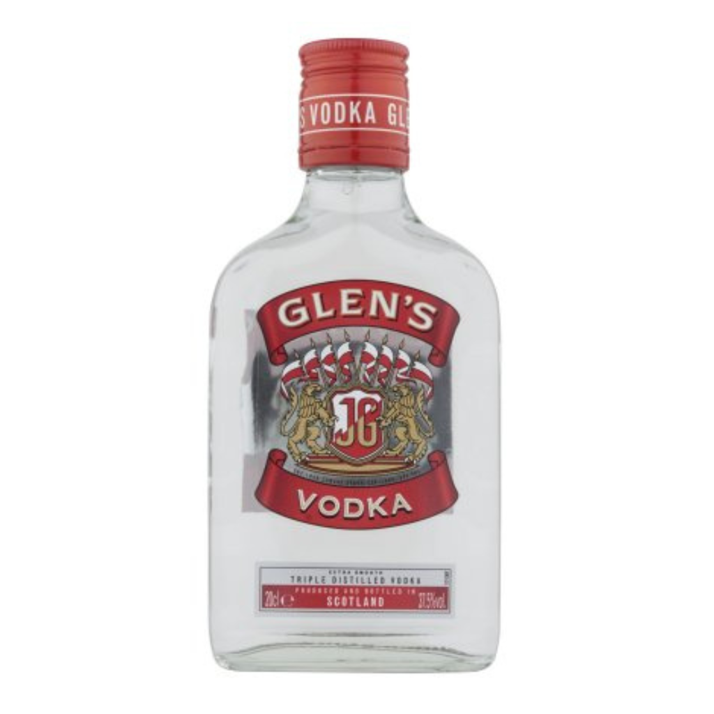 Glens Vodka 37.5% 1x20cl Glens Vodka 37.5% 1x20cl - Image 1