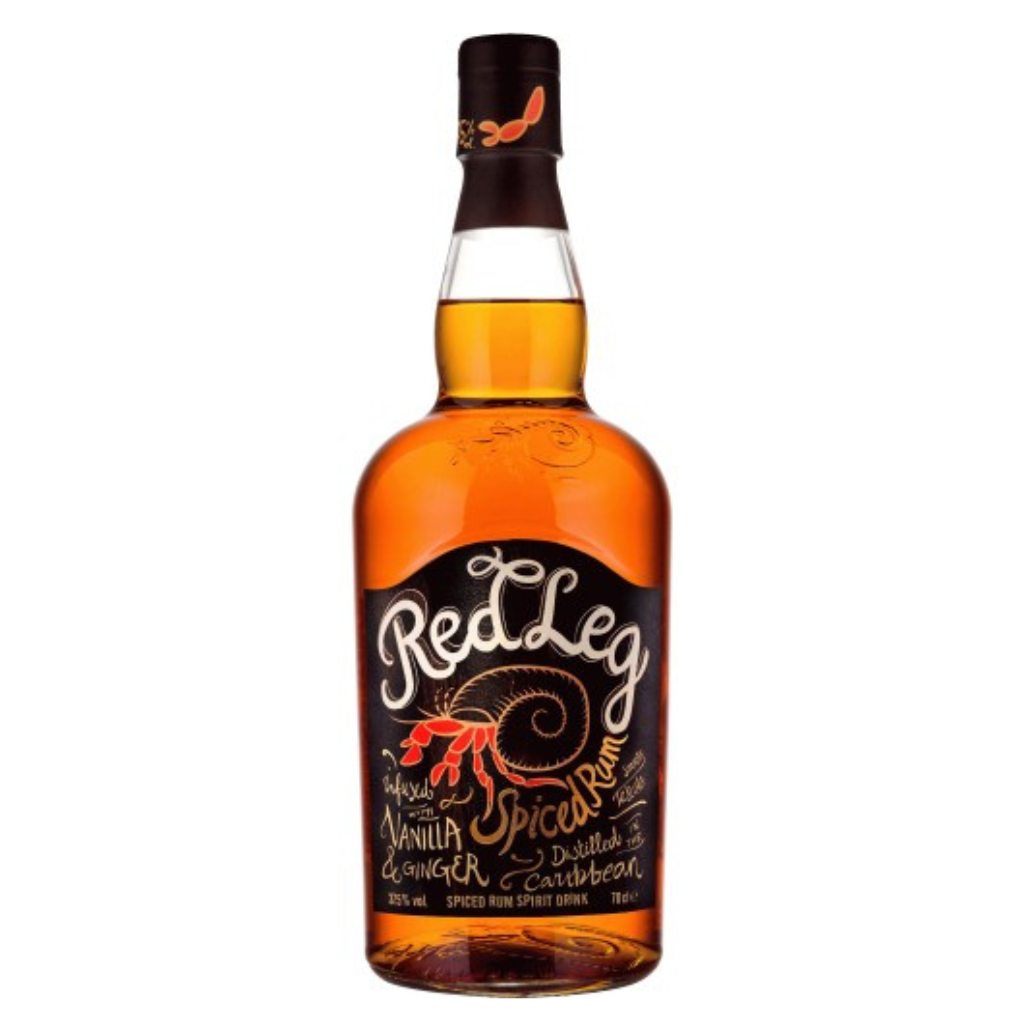 Red Leg Spiced Rum 37.5% 70cl RED LEG SPICED RUM70CL 37.5% - Image 1