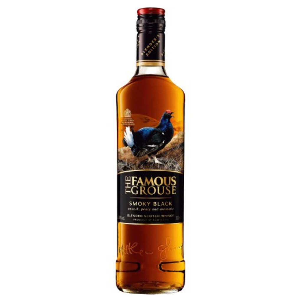 The Famous Grouse Smoky Black Blended Scotch Whisky 70cl The Famous Grouse Smoky Black Blended Scotch Whisky 1x70cl - Image 1