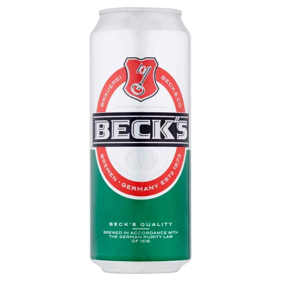 becks-larger-cans-500ml BECKS 24x500ML 5% - Image 1