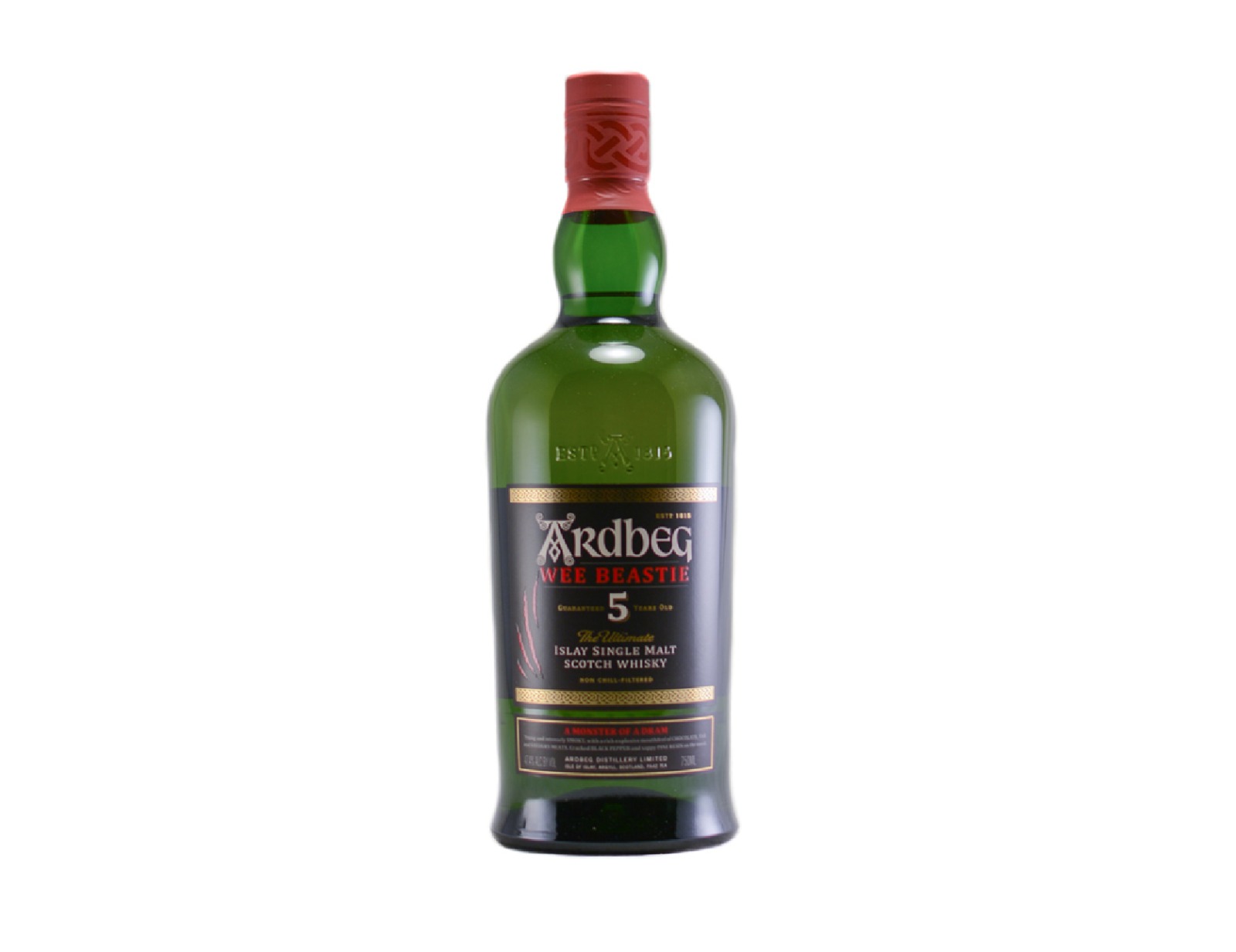ARDBEG 5 YR WHISKEY 47.4% 1X70CL ARDBEG 5 YR WHISKY 47.4%1X70CL - Image 1