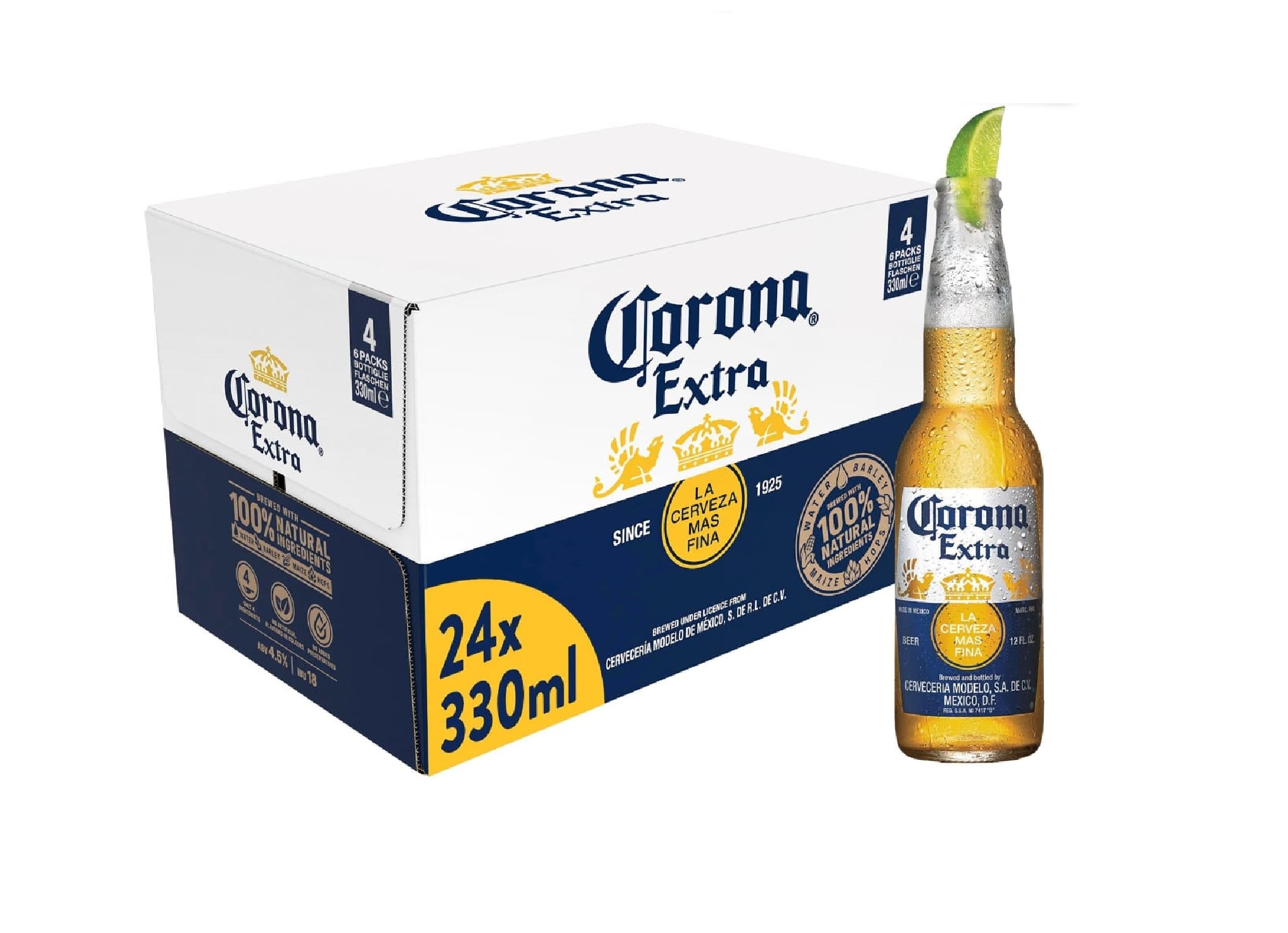 CORONA 6X4 PACK 24X330ML CORONA 24X330ML - Image 1