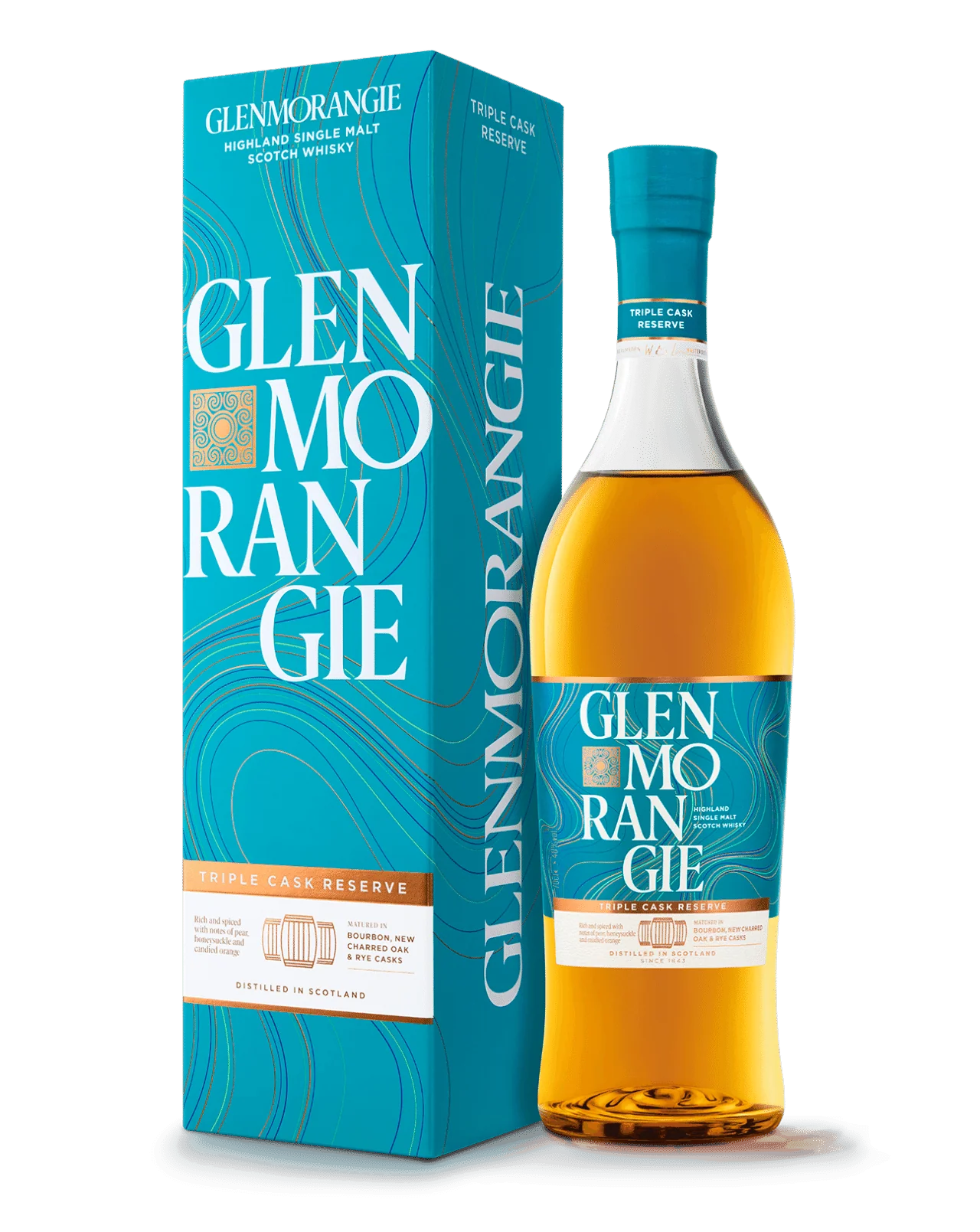 GLEN MORANGIE TRIPLE 1X70CL40% GLEN MORANGIE TRIPLE 1X70CL40% - Image 1