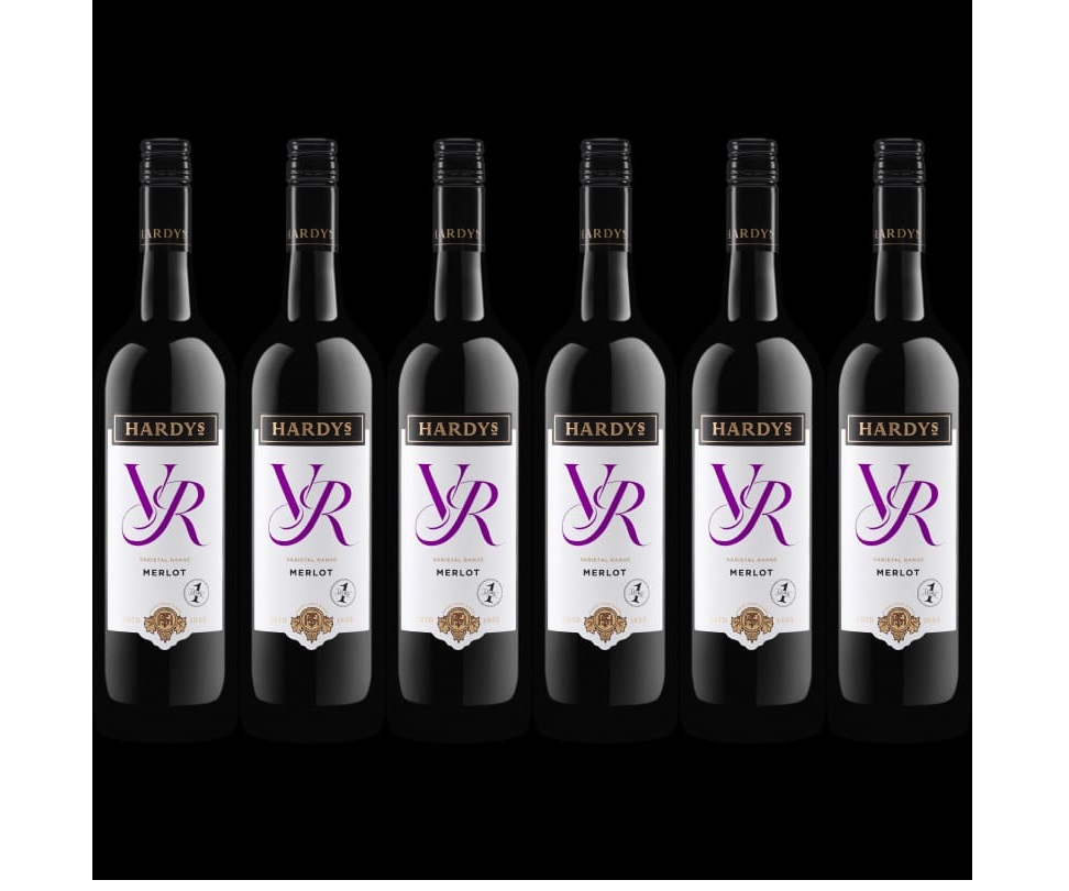 HARDYS VR MERLOT 6X75CL HARDYS VR MERLOT 6X75CL - Image 1