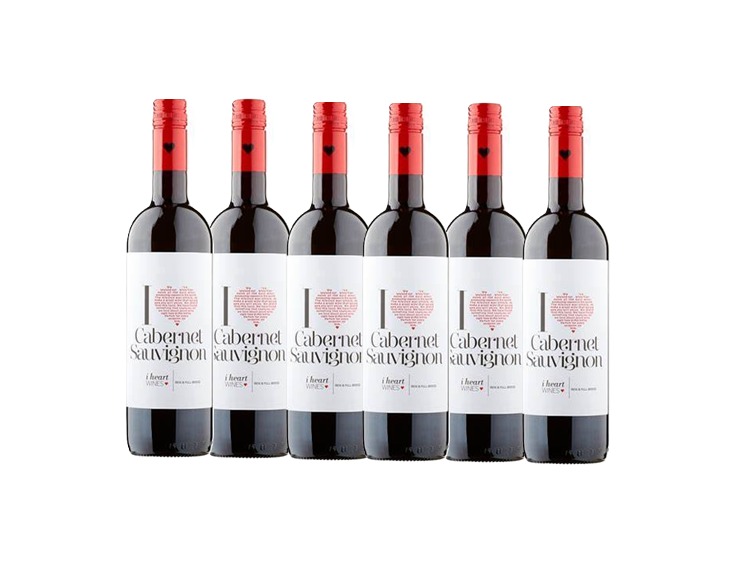 I HEART CABSAV 6X75CL I HEART CAB/SAV 6X75CL - Image 1