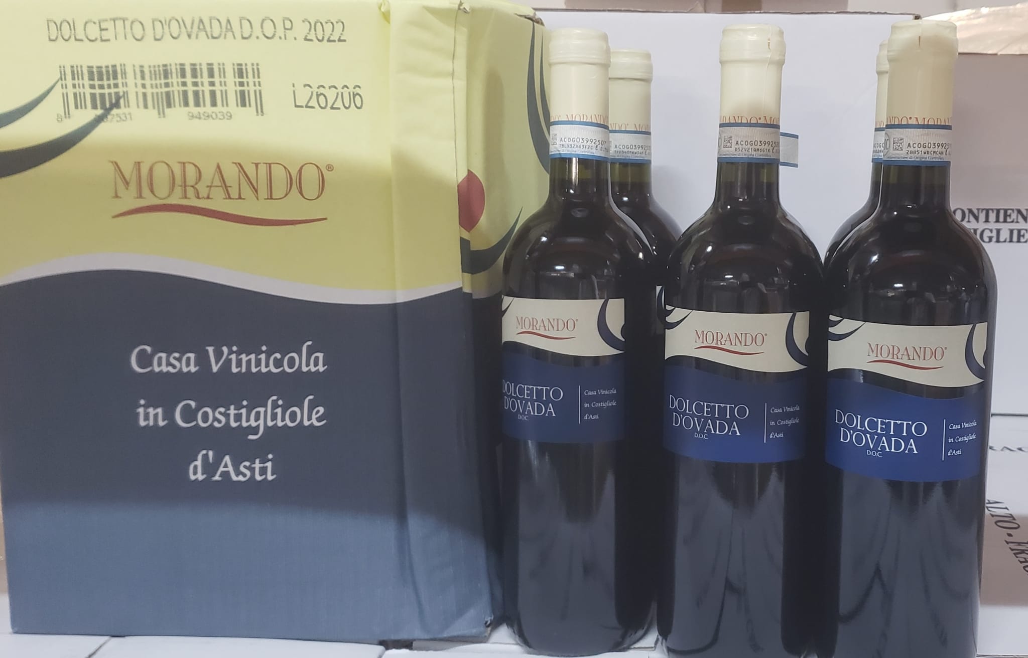 IT-MORANDO DOC DOVADA 6X75CL 13% IT-MORANDA DOC DOVADA 6X75CL 13% - Image 1