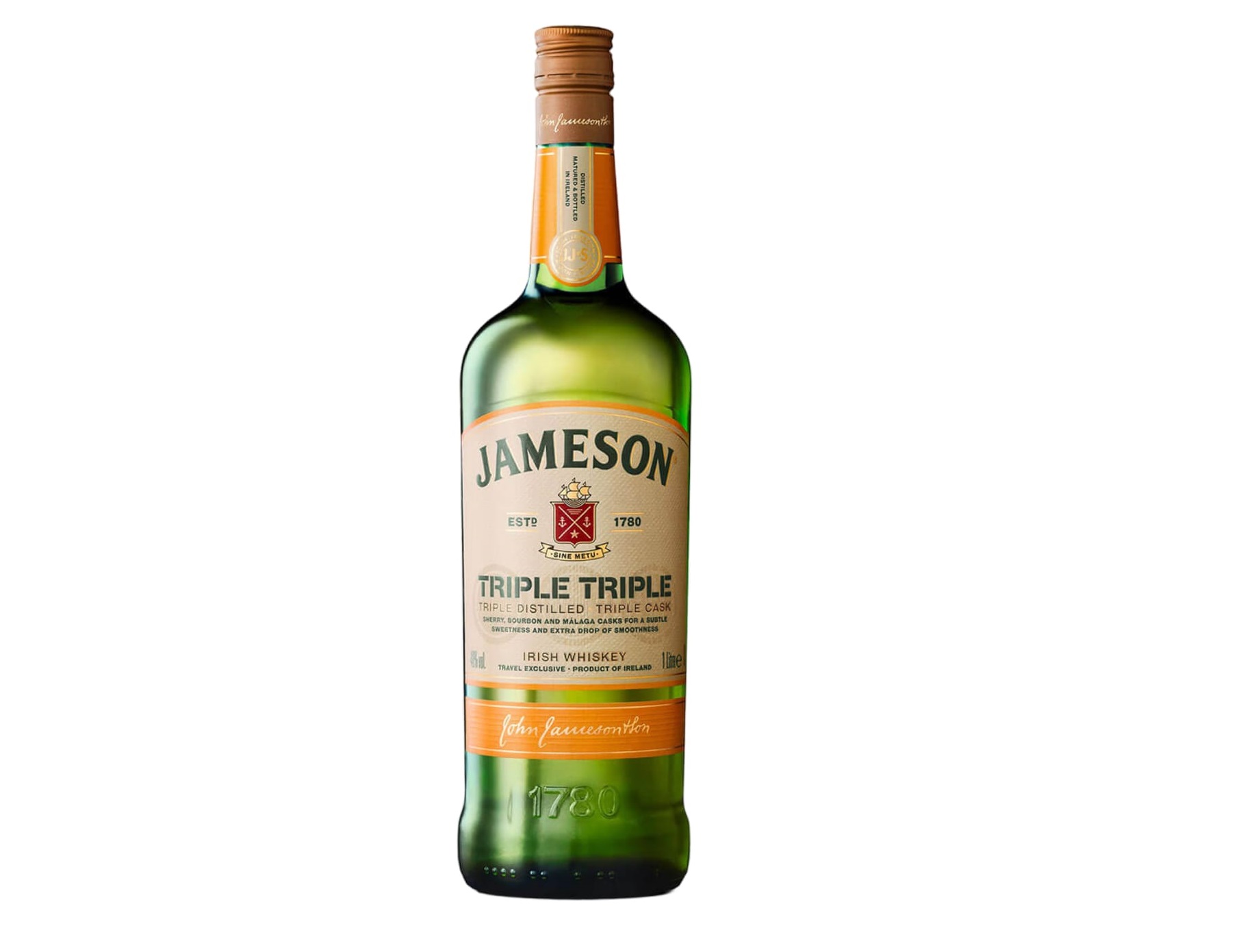 JAMESON TRIPLE 1X70CL 40% JAMESON TRIPLE 1X70CL 40% - Image 1