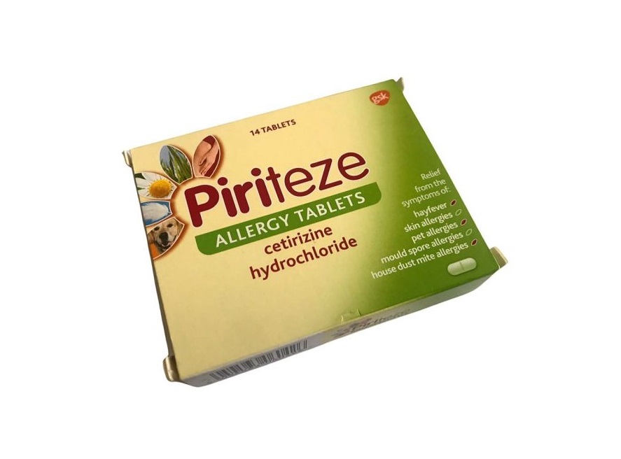 PIRITEZE ALLERGY 1X14TAB PIRITEZE ALLERGY 1X14TAB - Image 1