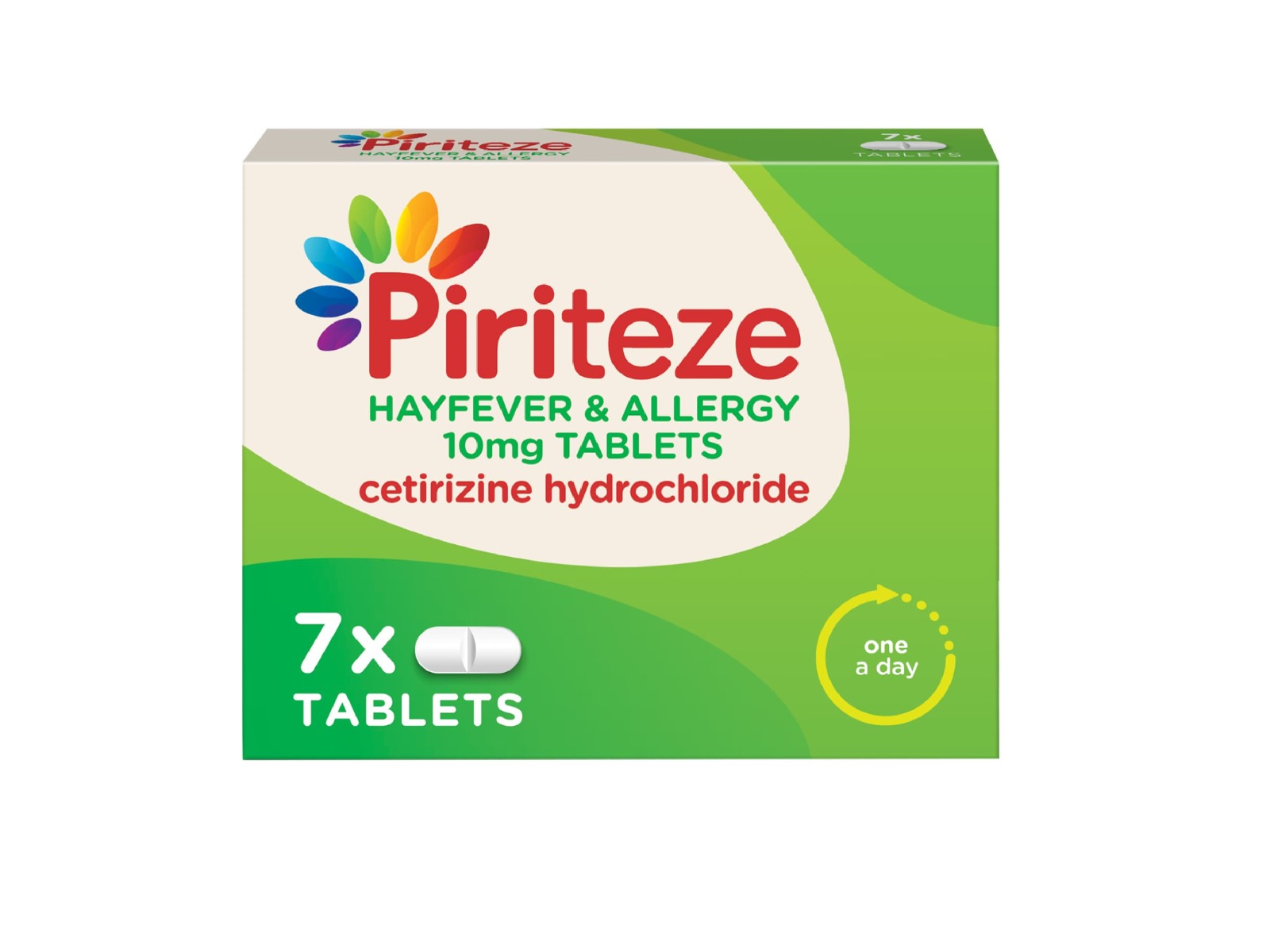 PIRITEZE ALLERGY 1X7TAB PIRITEZE ALLERGY 1X7TAB - Image 1