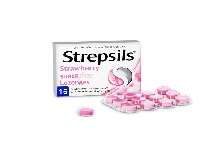 STREPSILS STRAWBERRY STREPSILS STRAWBERRY 1X36T - Image 1