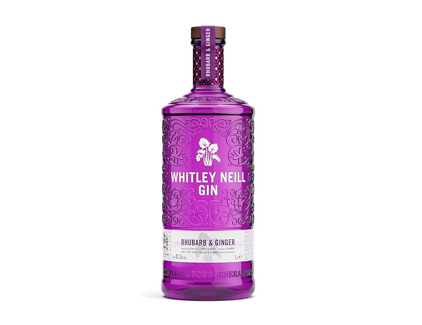 Whitley Neill Rhubarb and Ginger Gin 1L WHITLEY NEIL RHUBARB & GINGER - Image 1