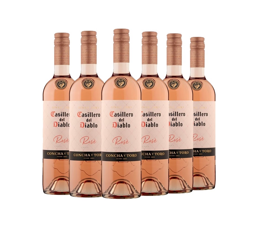 casillero del diablo rose CASILLERO DIABLO ROSE 6X75 - Image 1