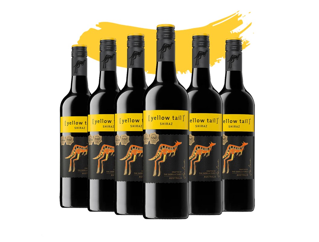yellow tail shiraz YELLOW TAIL SHIRAZ 6X75CL - Image 1